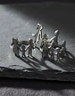 Anillo Mamá Papá Hijos Familia Amor Regalo Madre Joyas Mujer - Miniatura 8