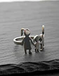 Anillo Mamá Papá Hijos Familia Amor Regalo Madre Joyas Mujer - Miniatura 17