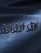 Anillo Mamá Papá Hijos Familia Amor Regalo Madre Joyas Mujer - Miniatura 20