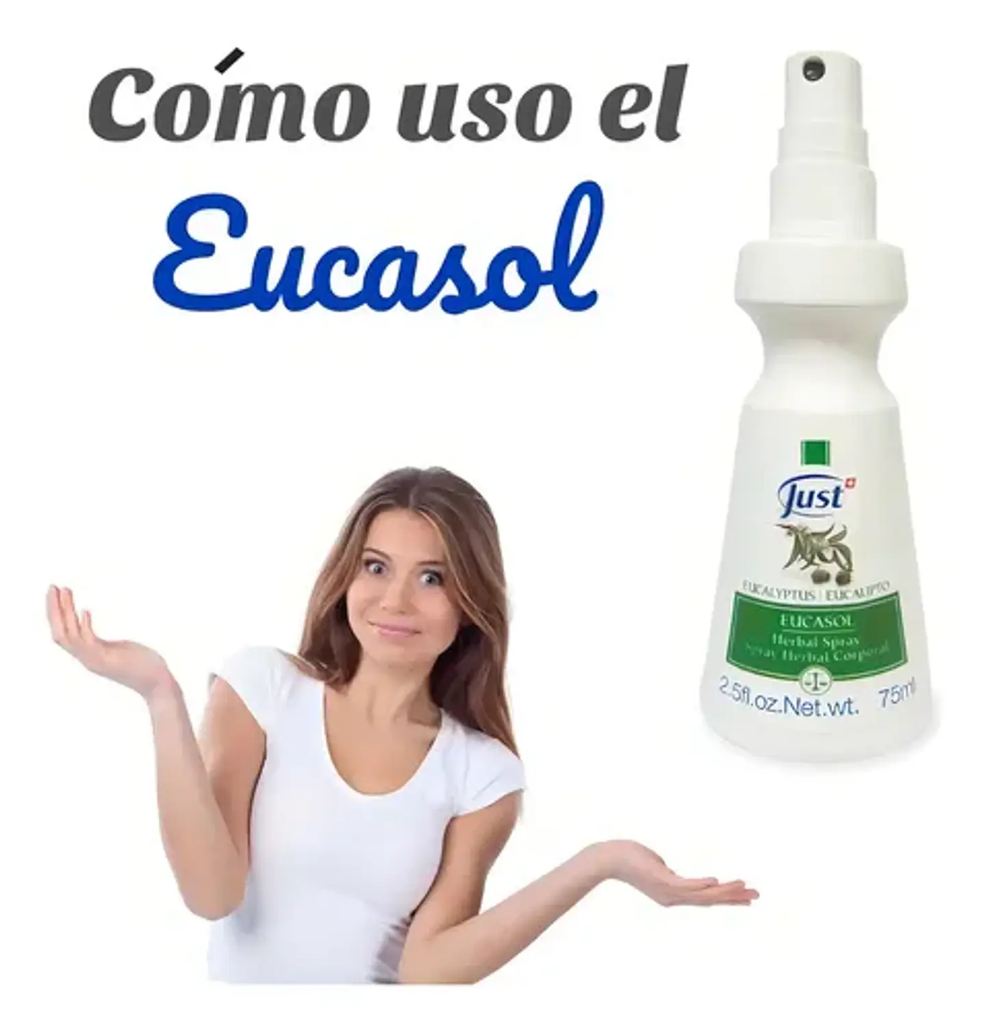 Eucasol Just Spray De Eucalipto 75ml 9