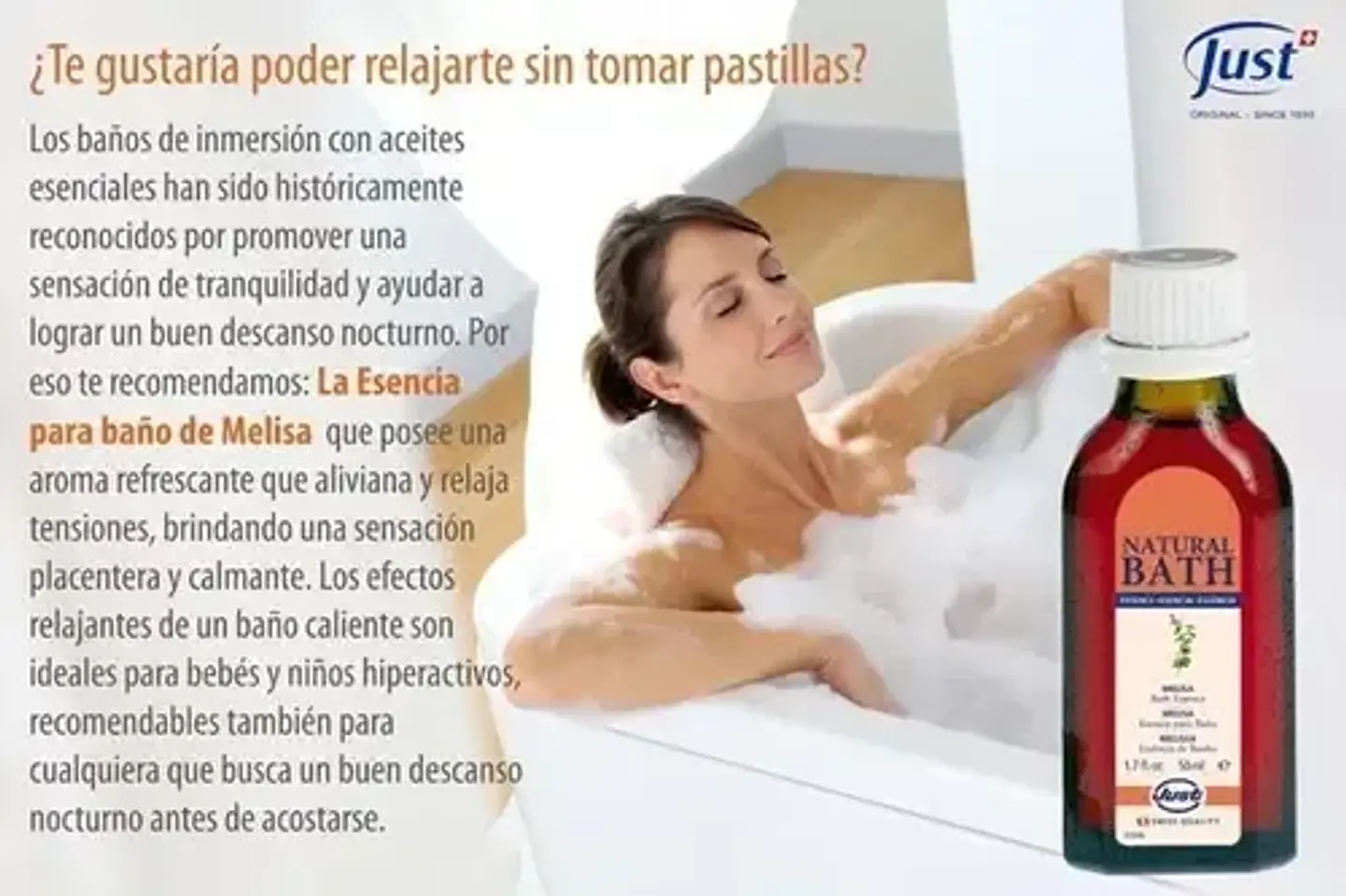 Esencia Herbal Melissa Swiss Just 50 Ml 3