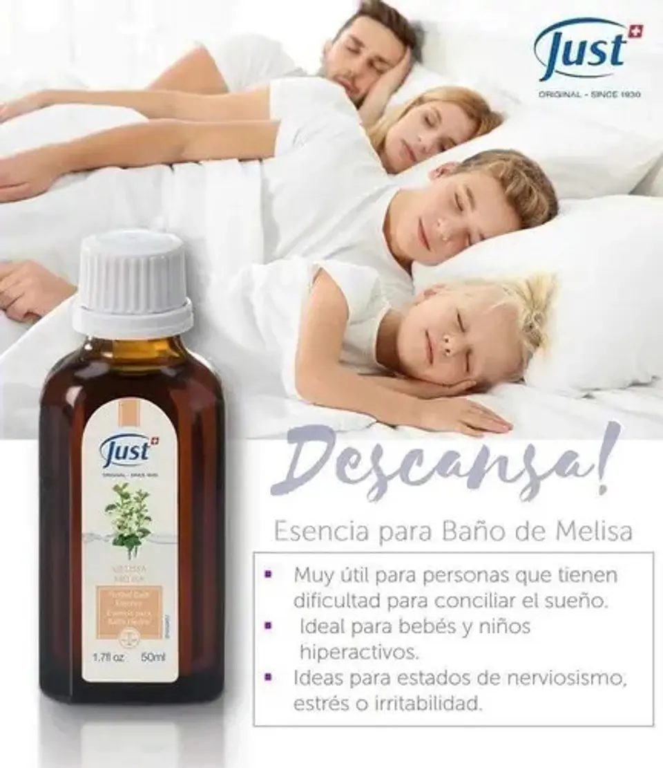 Esencia Herbal Melissa Swiss Just 50 Ml 4