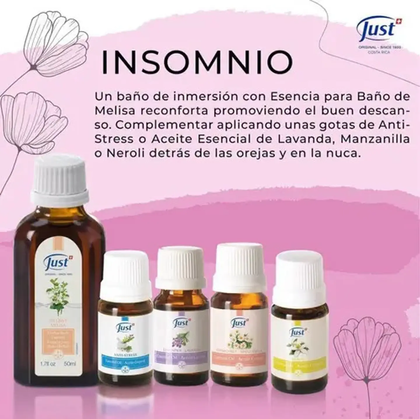 Esencia Herbal Melissa Swiss Just 50 Ml 7