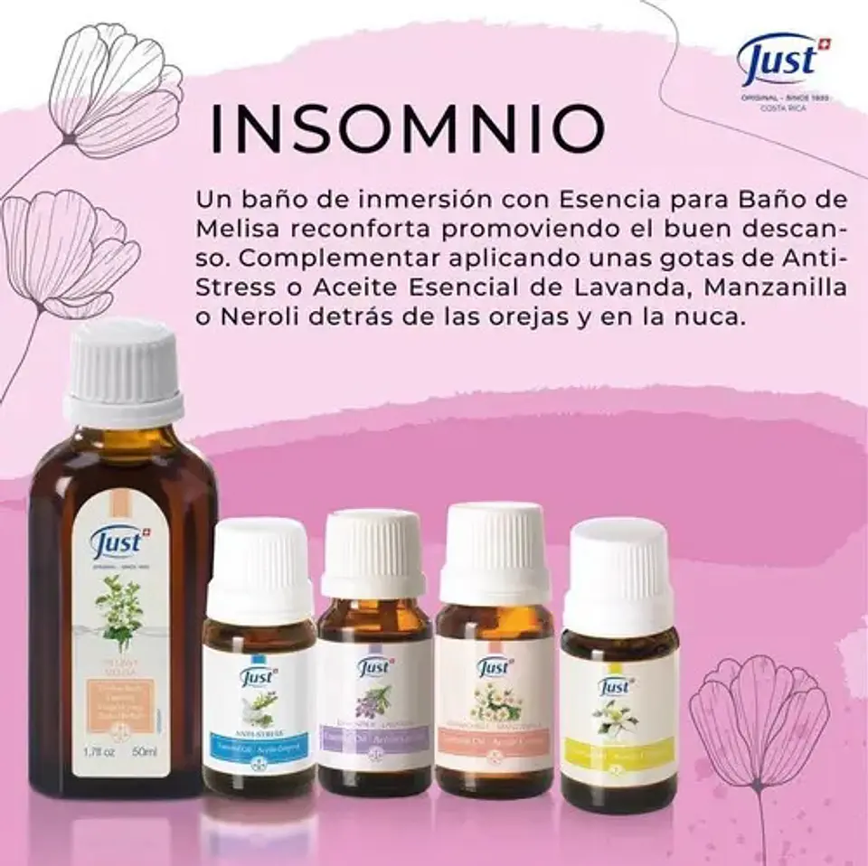 Esencia Herbal Melissa Swiss Just 50 Ml 7