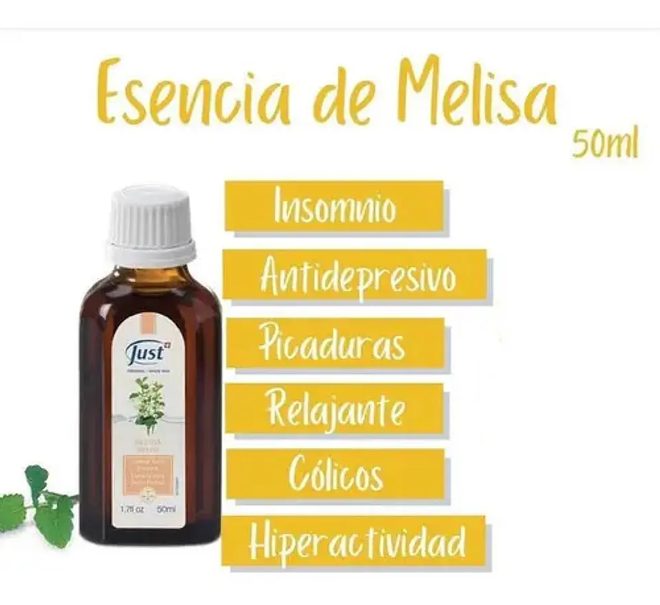 Esencia Herbal Melissa Swiss Just 50 Ml 2