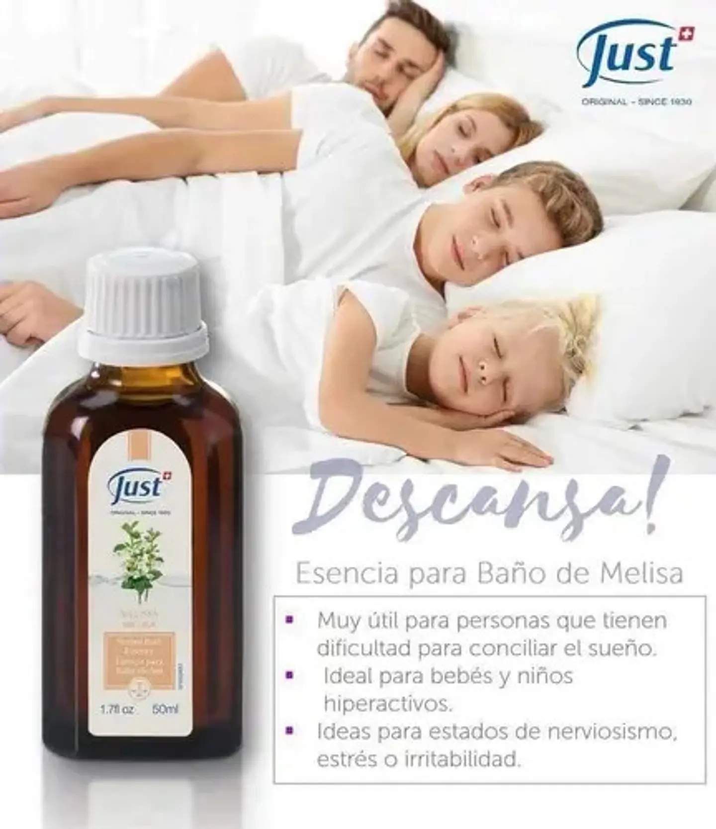 Esencia Herbal Melissa Swiss Just 50 Ml 3