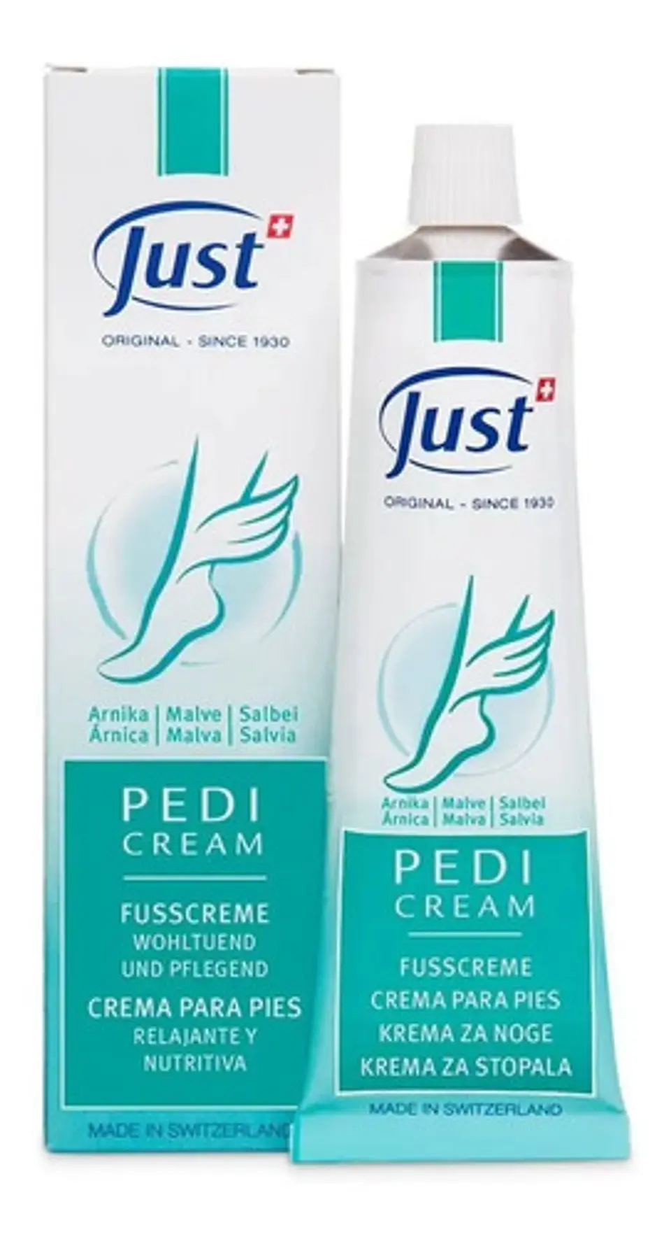 Crema Herbal Para Pies Pedicream 96gr Swiss Just Original 1