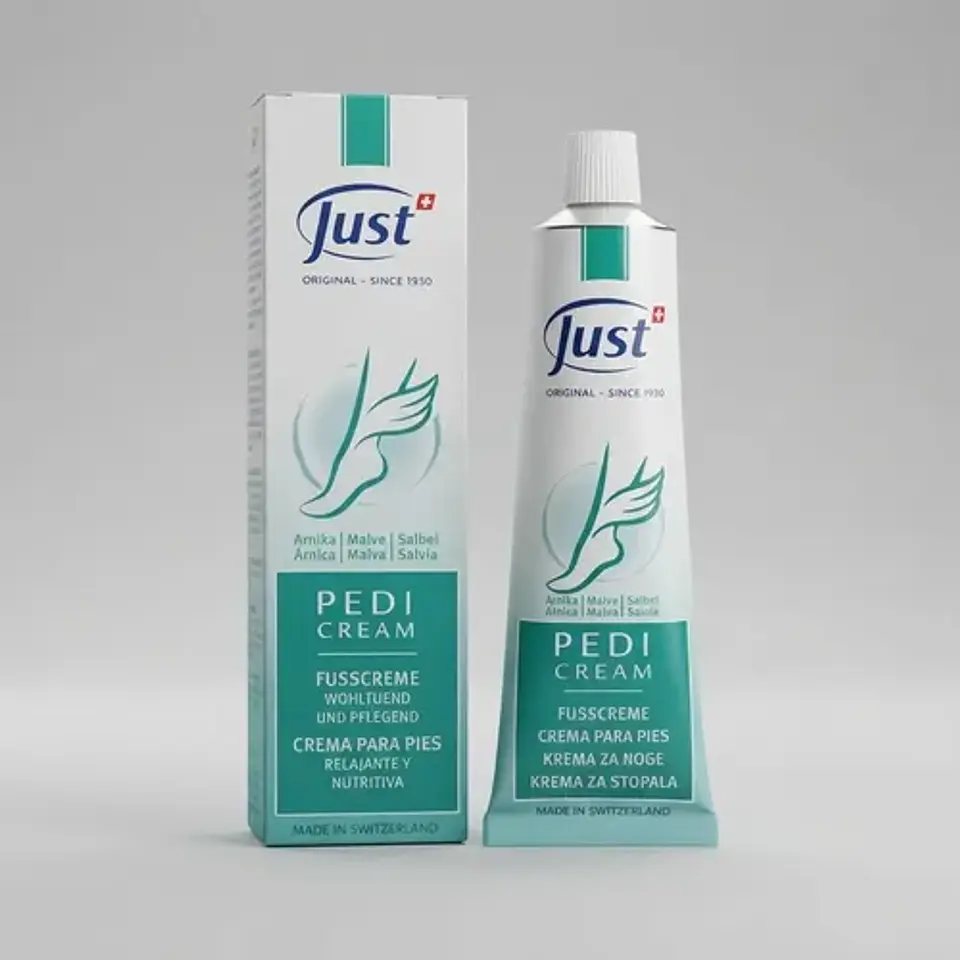Crema Herbal Para Pies Pedicream 96gr Swiss Just Original 4