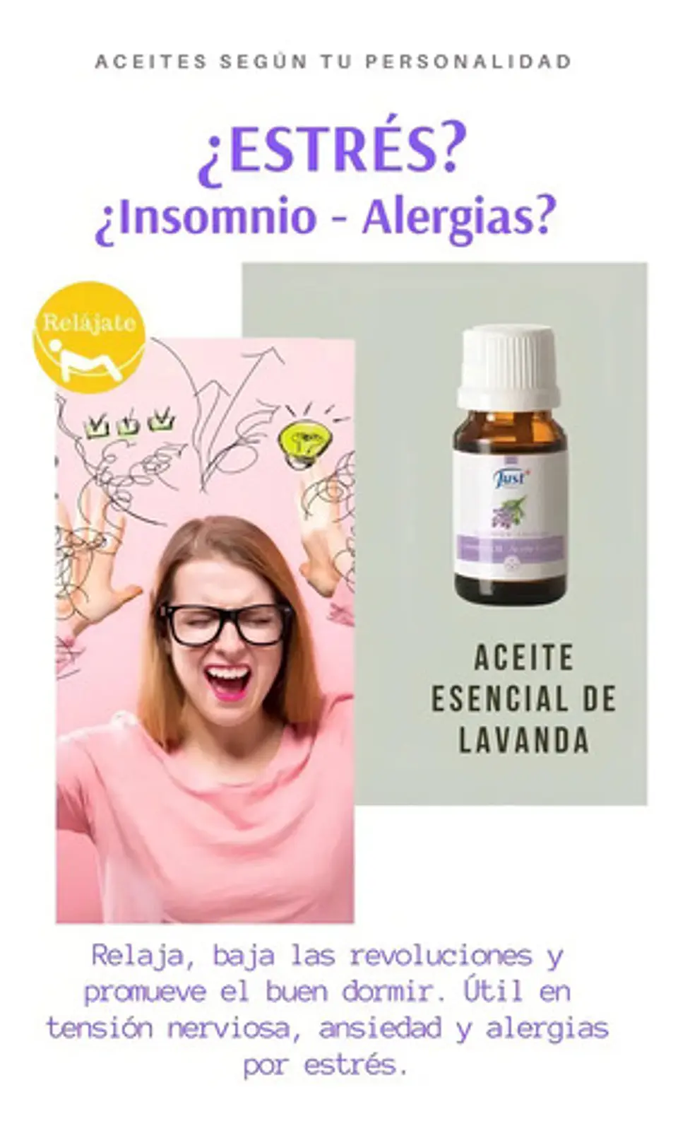 Aceite Esencial Lavanda Swiss Just 10 Ml 7