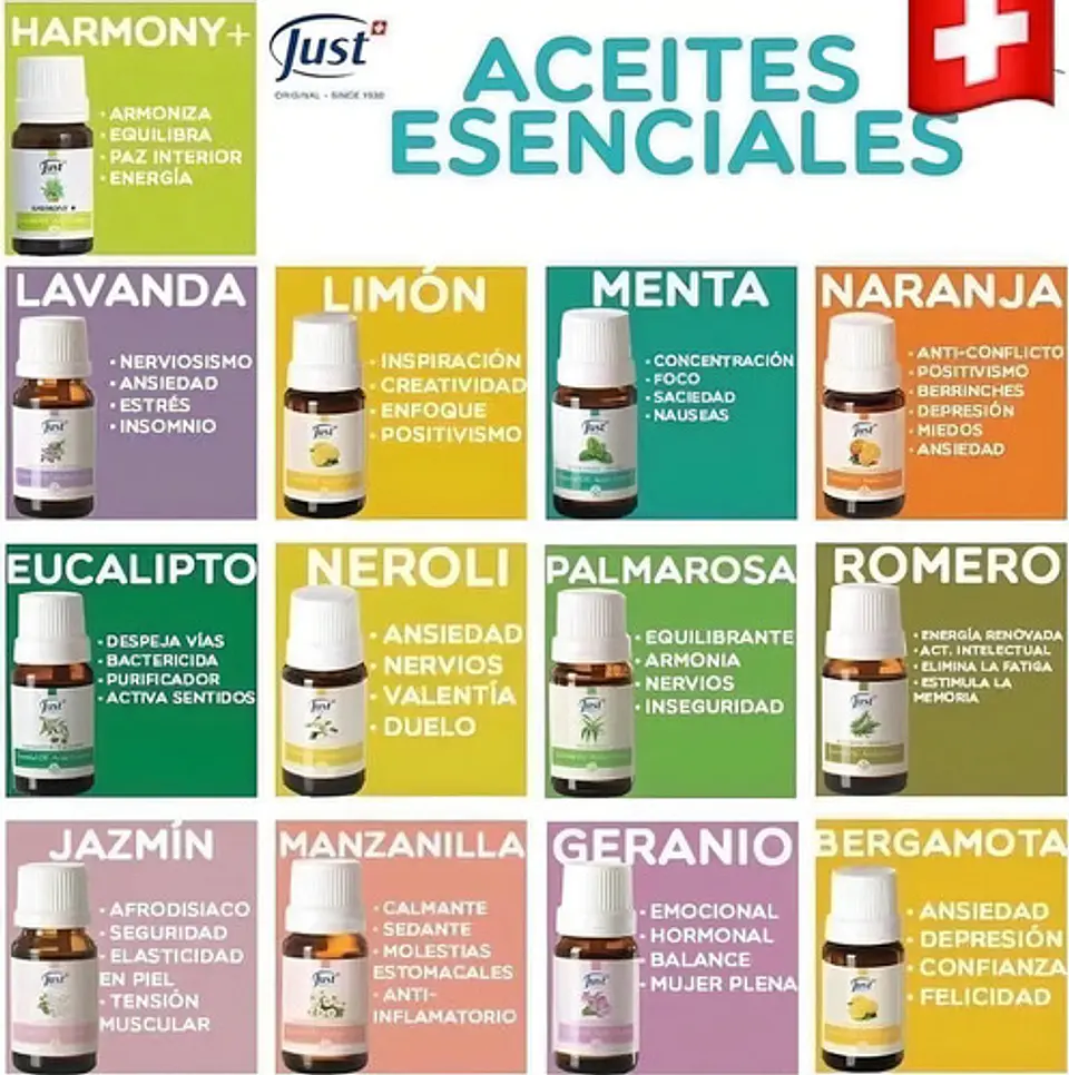 Aceite Esencial Lavanda Swiss Just 10 Ml 8