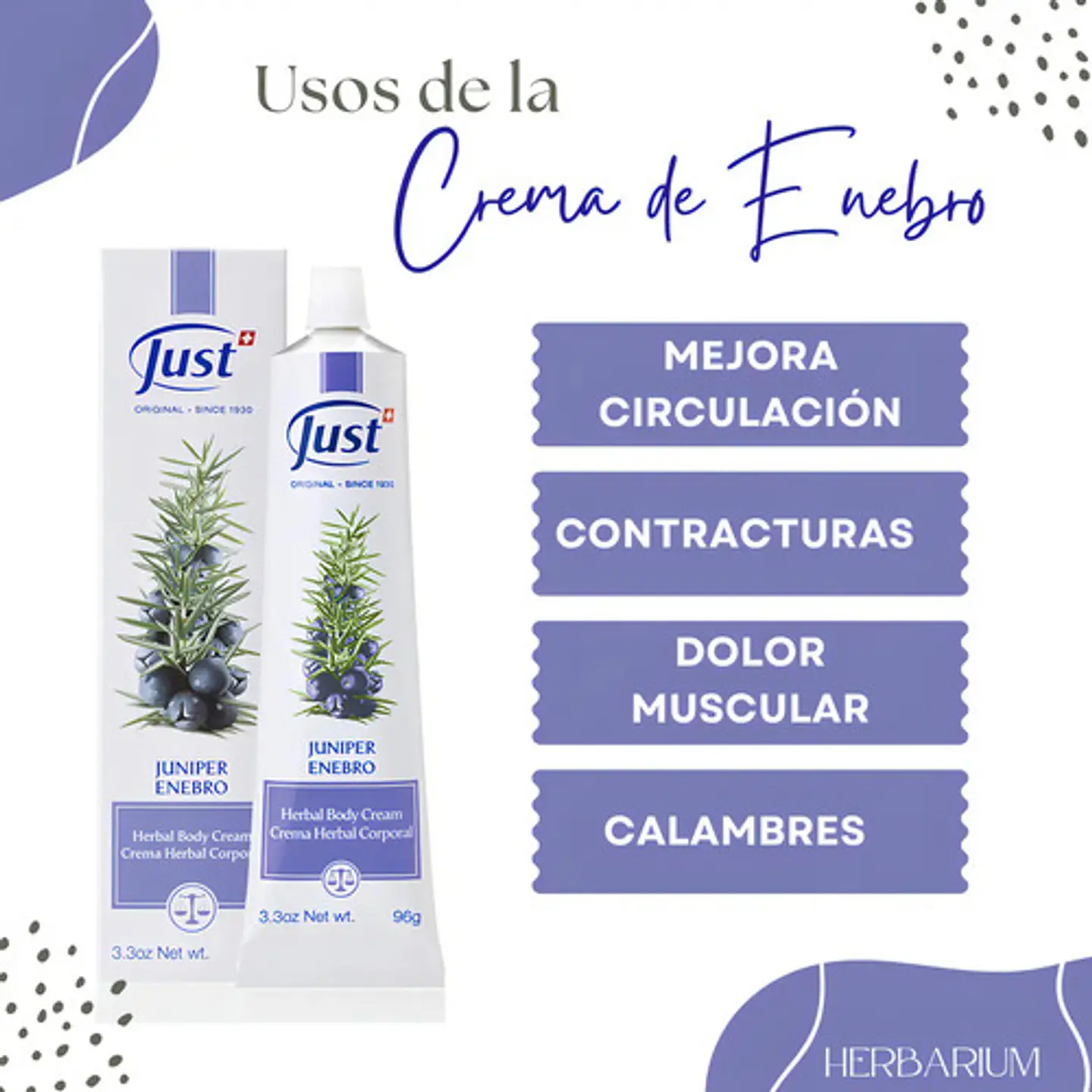 Crema De Enebro - Swiss Just - 96g 3