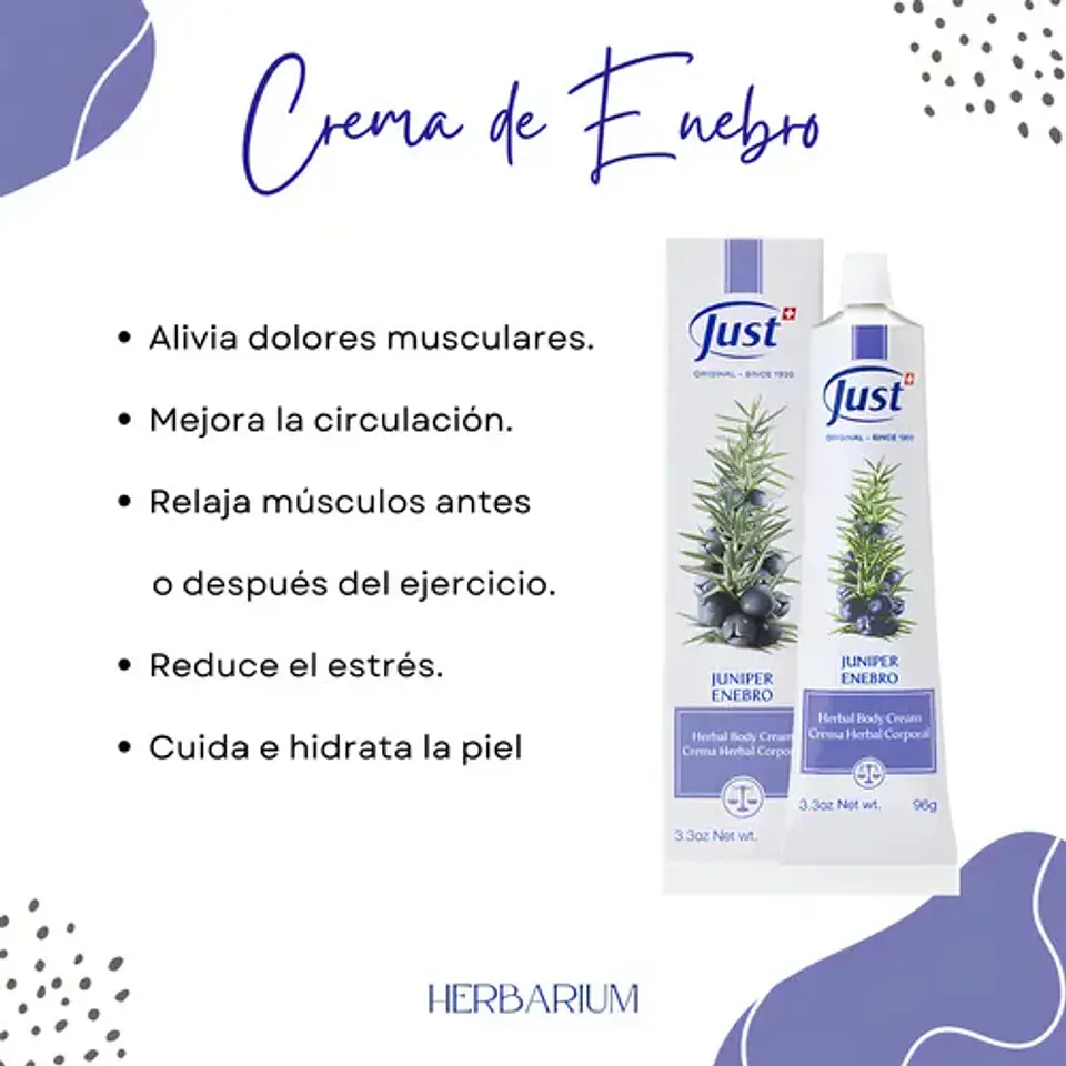 Crema De Enebro - Swiss Just - 96g 4