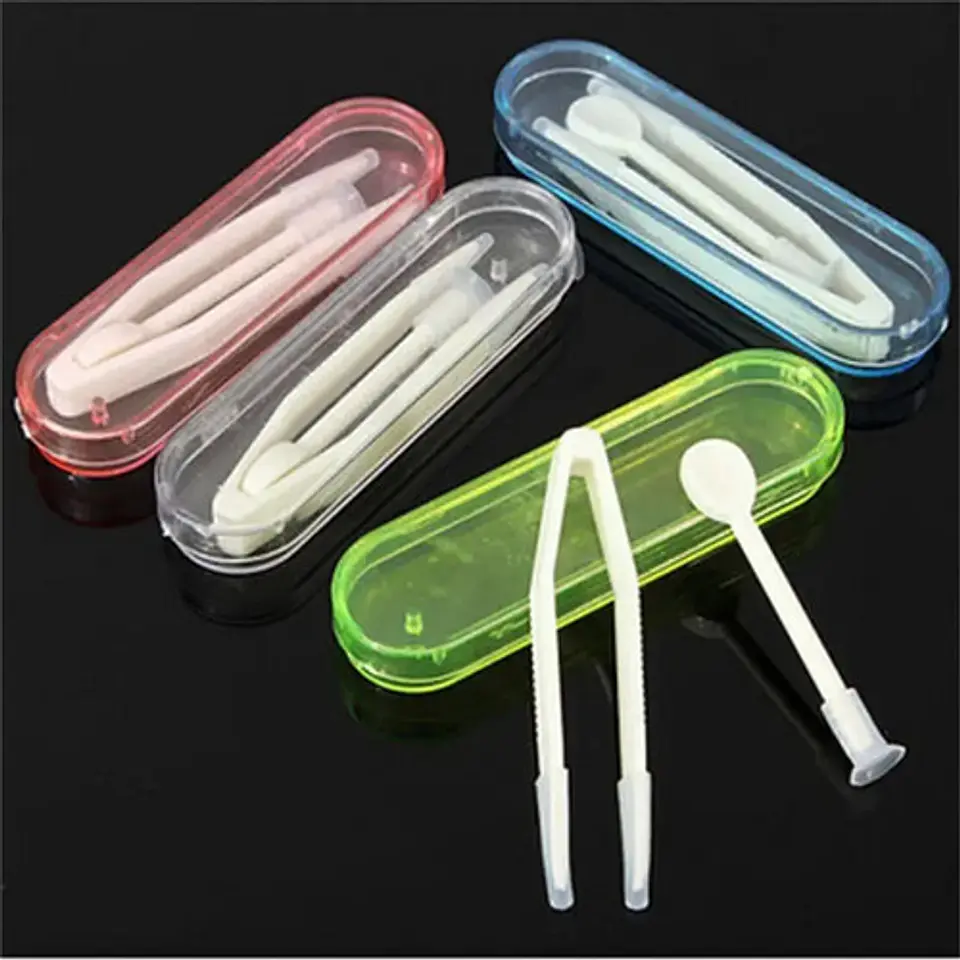 Accesorios Pinza Y Palillo De Inserción Lentes De Contacto 4