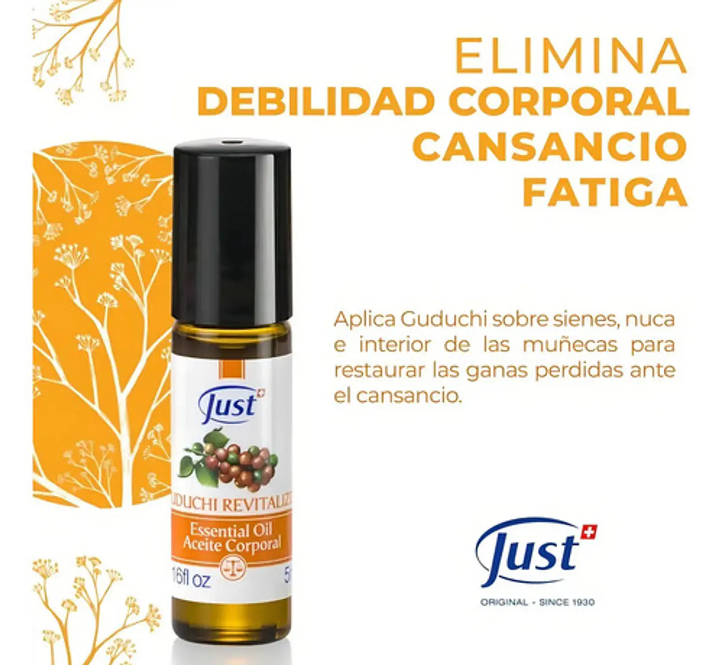 Swiss Just Revitalizador Guduchi 10ml 6