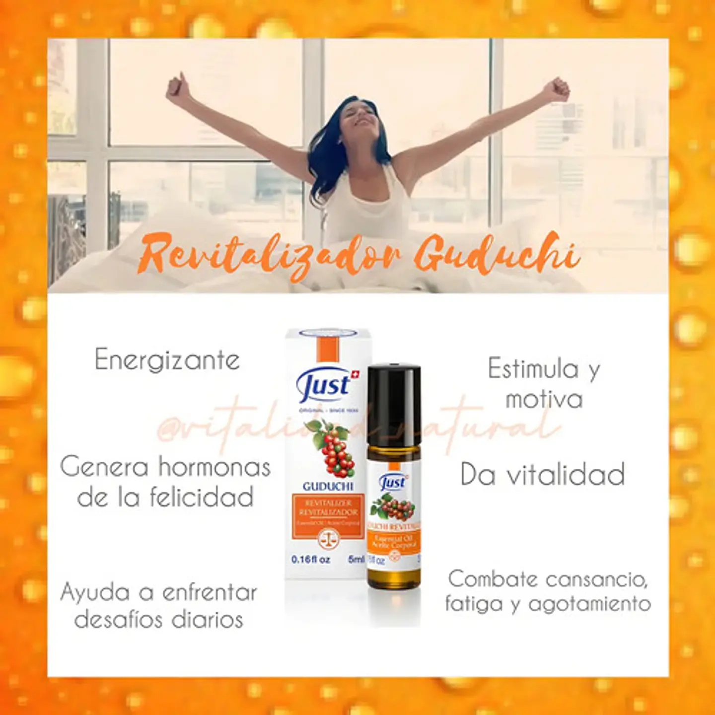 Swiss Just Revitalizador Guduchi 10ml 9