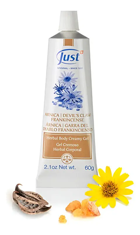 Gel Cremoso De Árnica 60g. Swiss Just