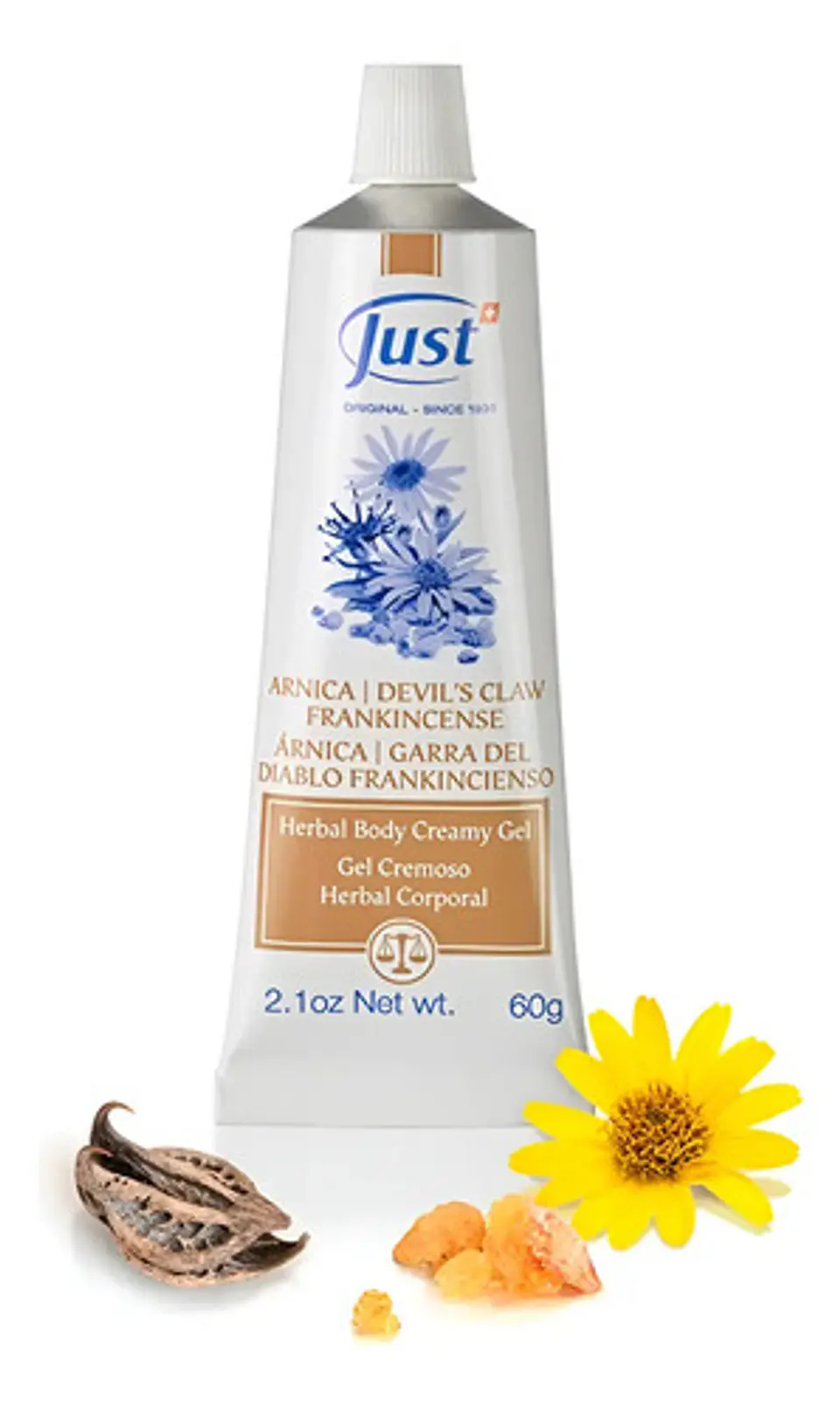 Gel Cremoso De Árnica 60g. Swiss Just 1