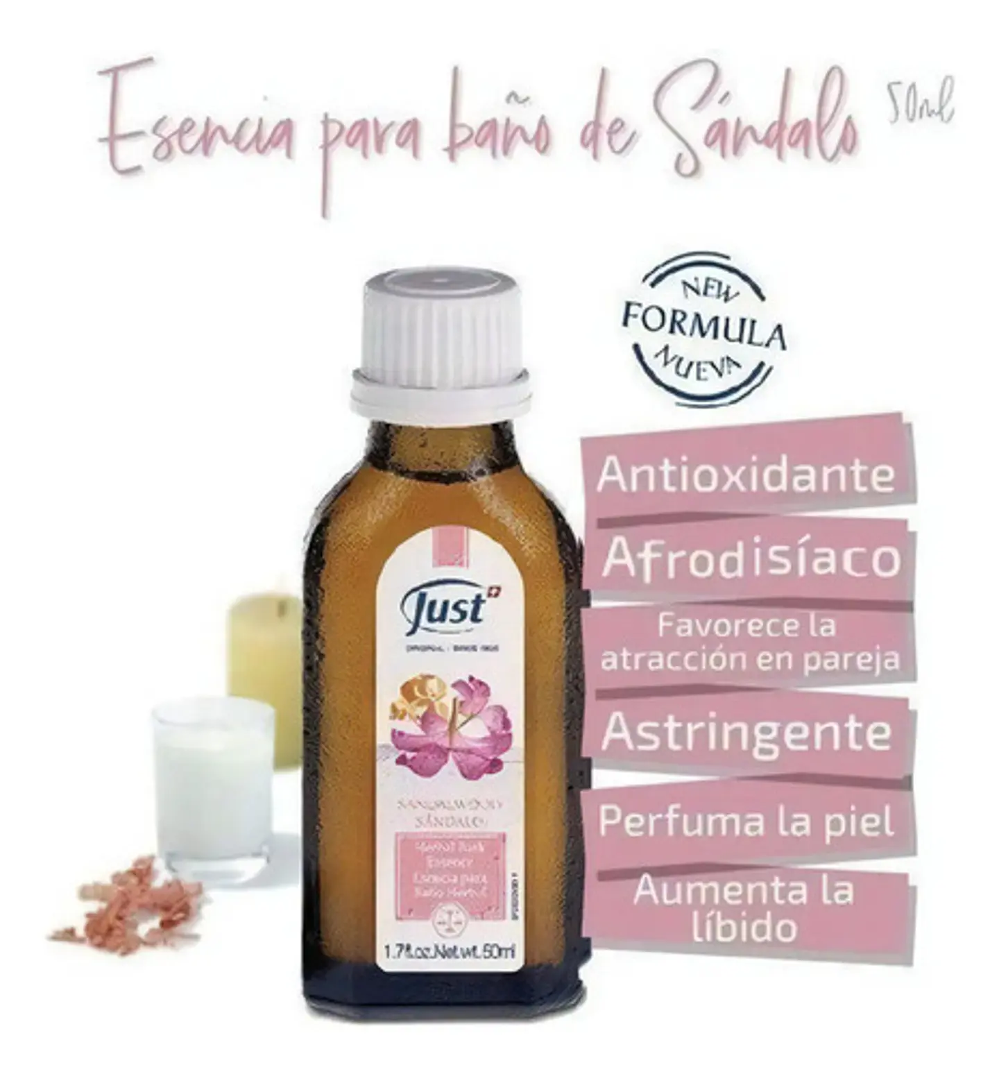 Esencia De Sándalo - Just 5