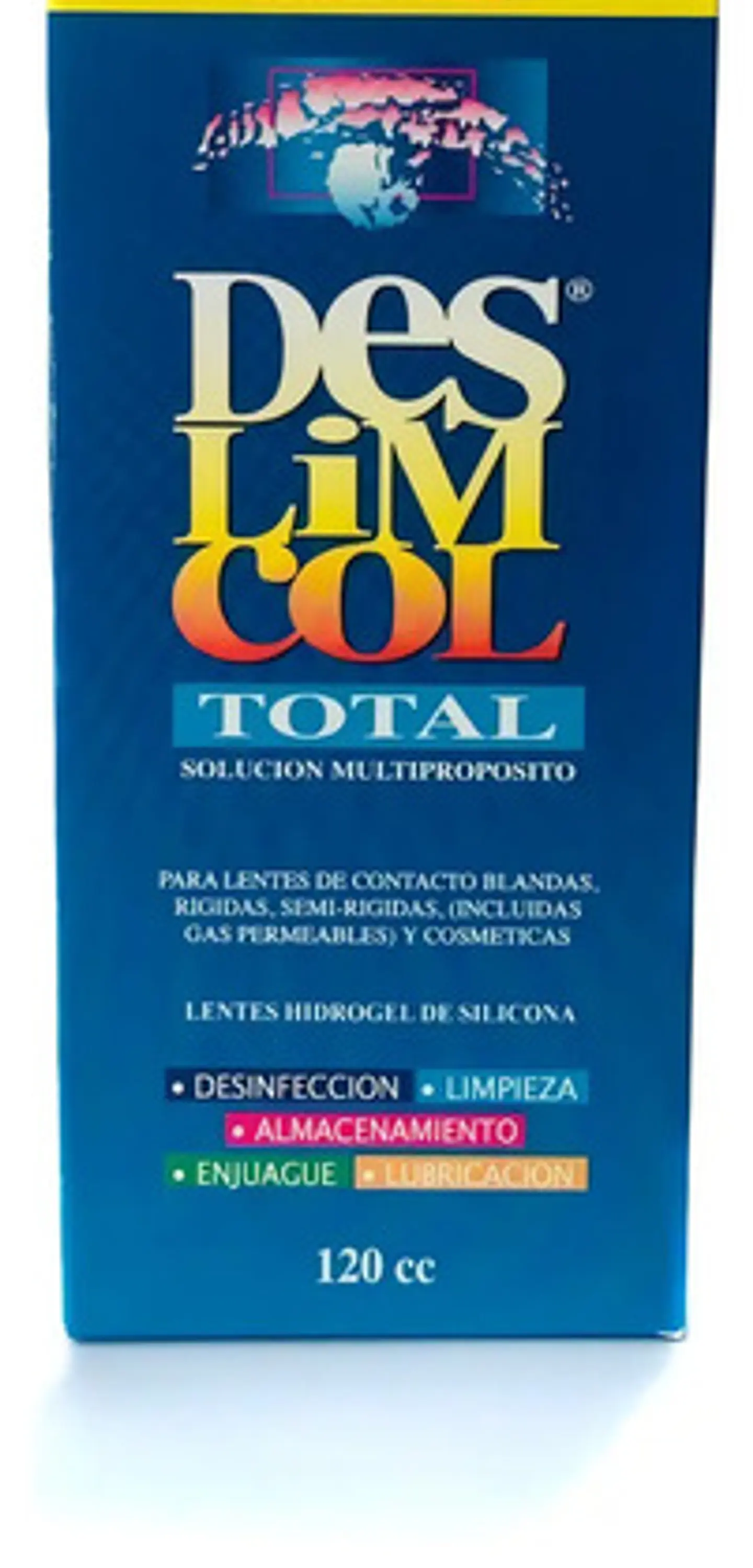 Solución Multipropósito Deslimcol Total 120 Ml Incluye Estuche 1