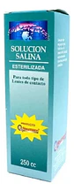 Solución Salina Esterilizada Química Neumann Para Lentes 250 Ml - Miniatura 1