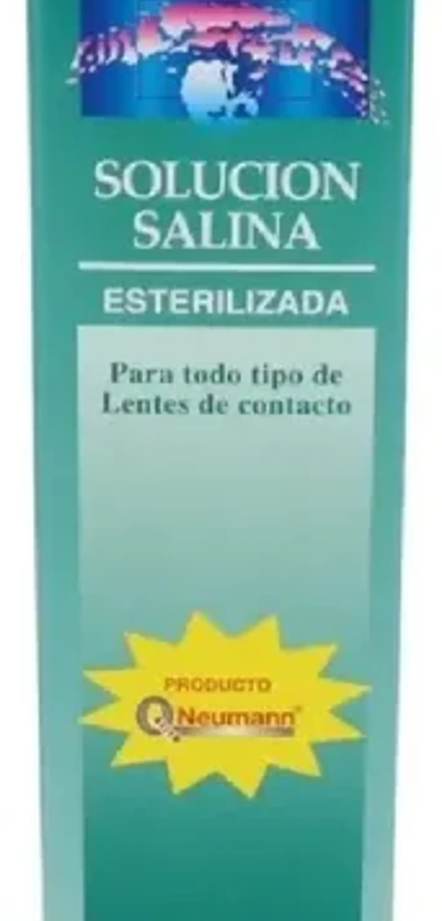 Solución Salina Esterilizada Química Neumann Para Lentes 250 Ml 3