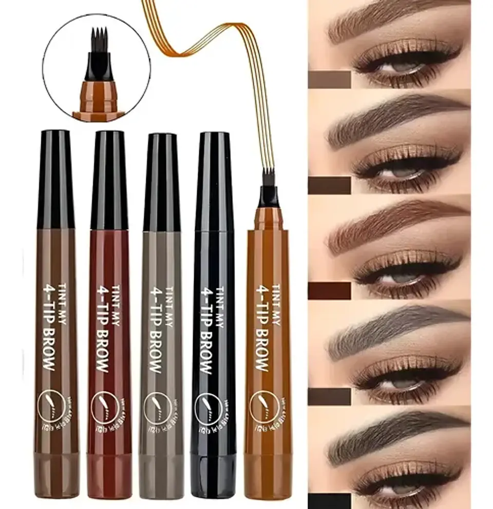 Lápiz Cejas Impermeable Microblading 24 Horas Maquillaje Color Plumón #05 1