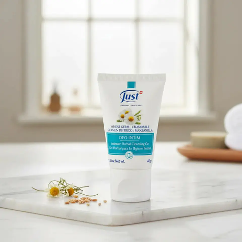 Deo Intim Just Gel Higiene Intima Tamaño Viajero 40 Grs. 5