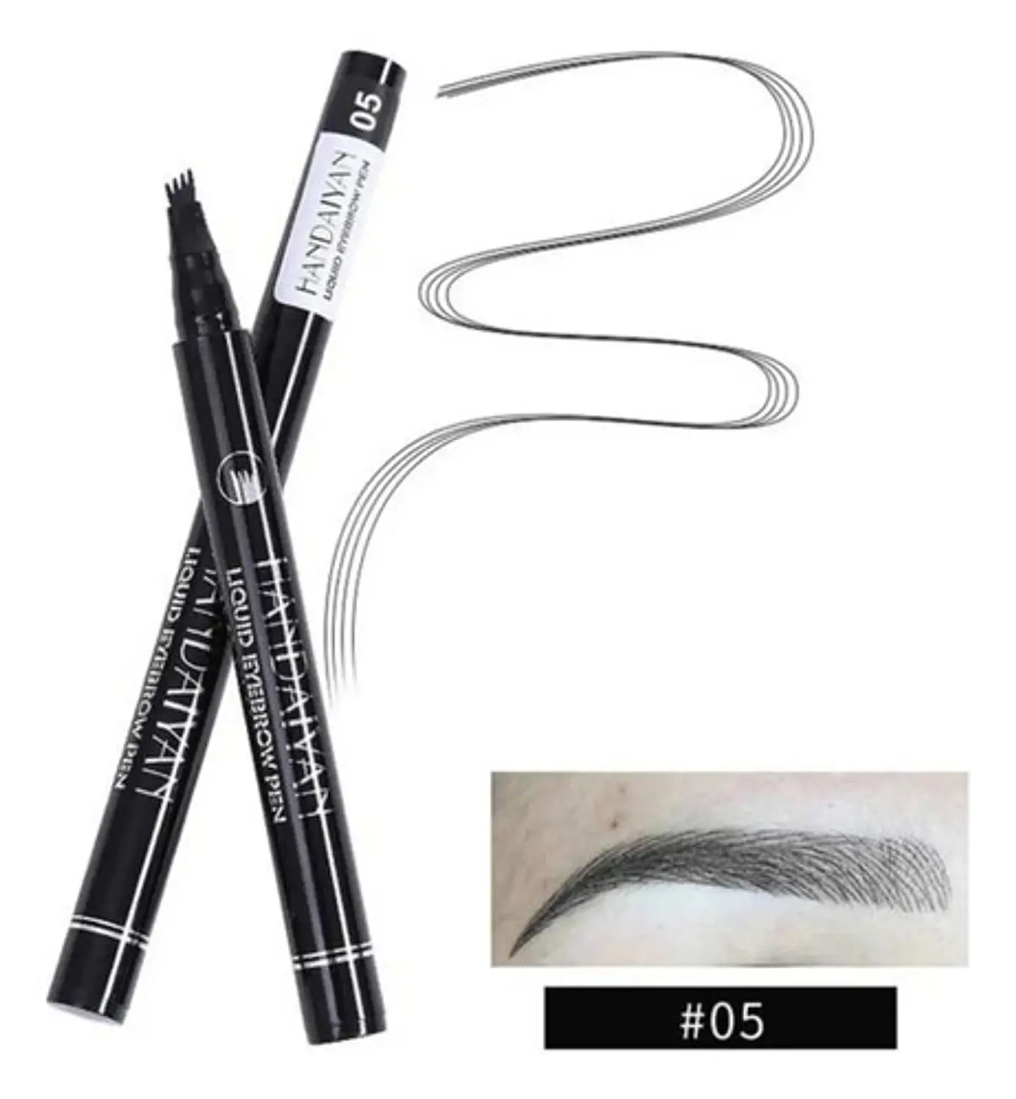 Lápiz Cejas Impermeable Efecto Microblading 24 Horas 4