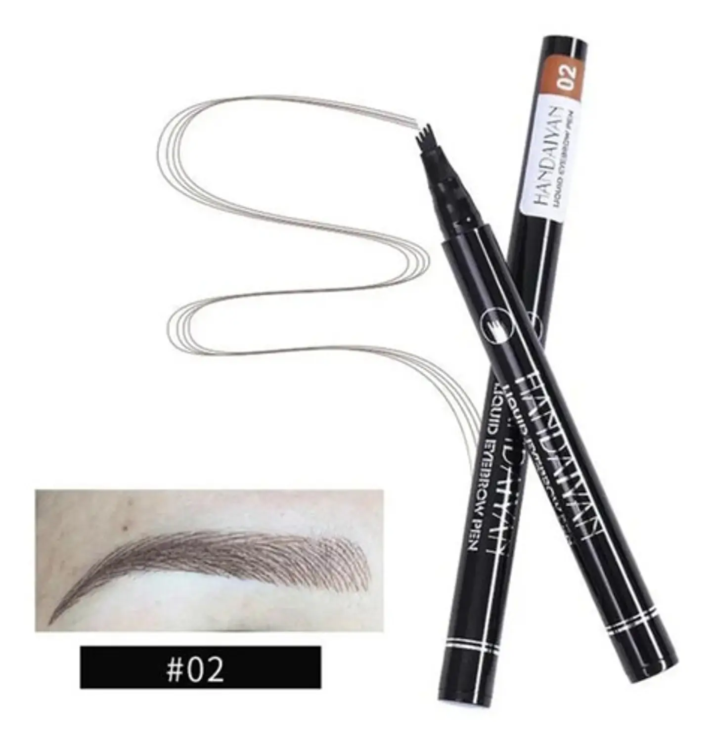 Lápiz Cejas Impermeable Efecto Microblading 24 Horas 8