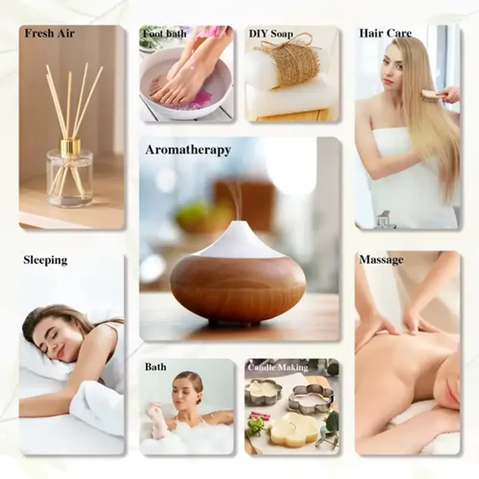 Set 20 Aceites Esenciales 100% Puros Natural Mayjam 8