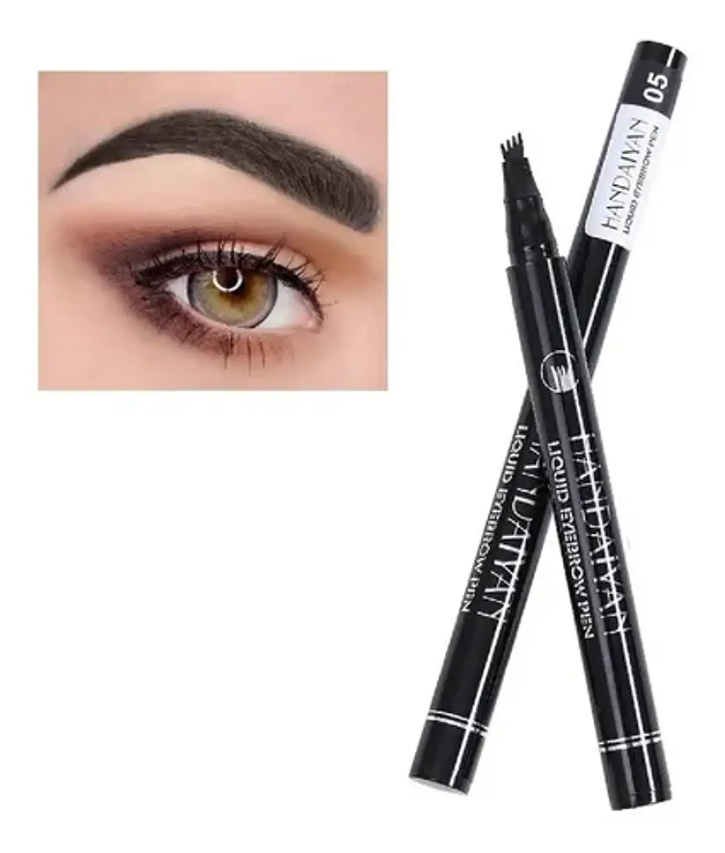 Lápiz Cejas Impermeable Efecto Microblading X2   4