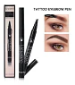 Lápiz Cejas Impermeable Efecto Microblading X2   - Miniatura 10