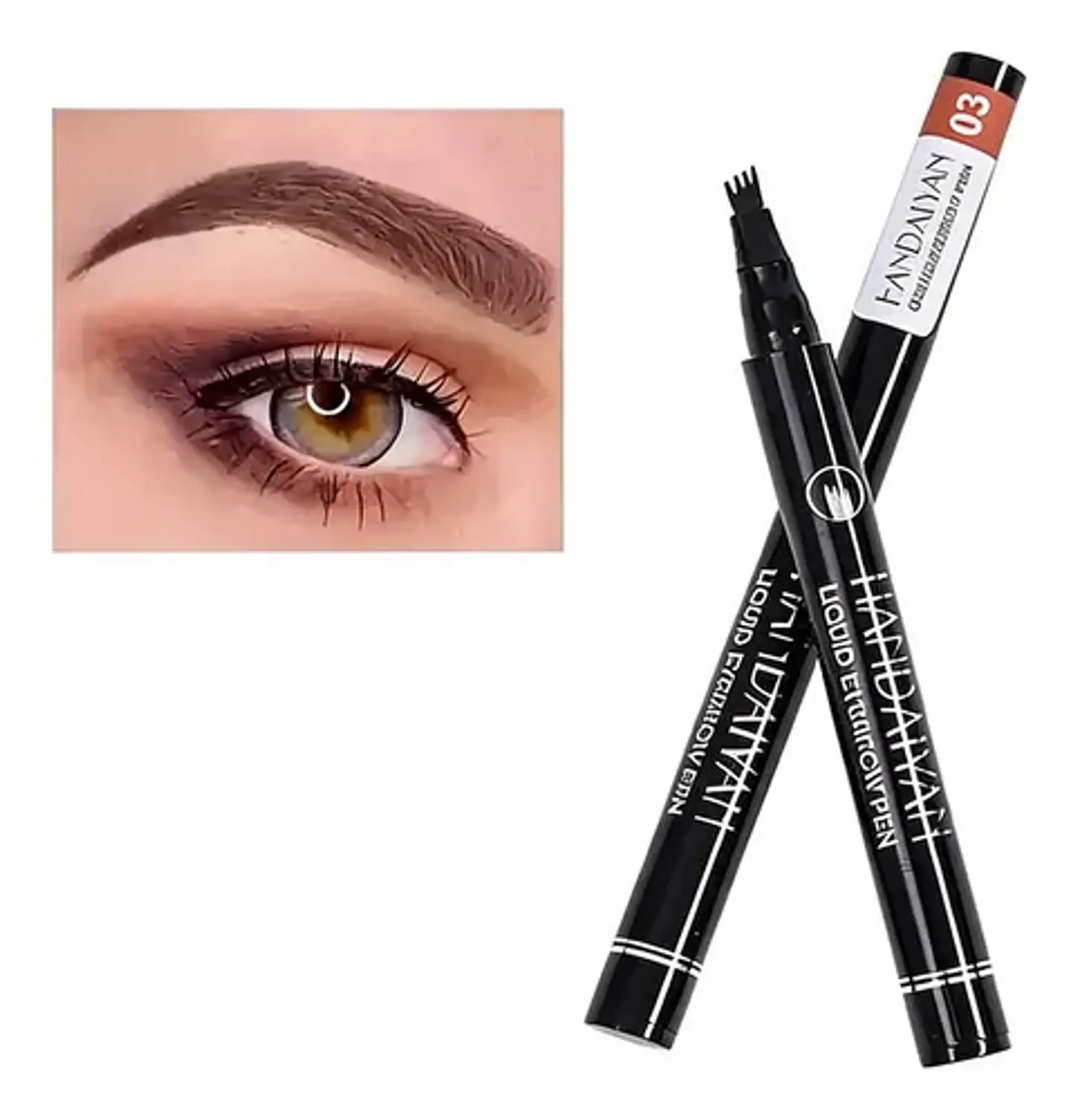 Lápiz Cejas Impermeable Efecto Microblading X2   12