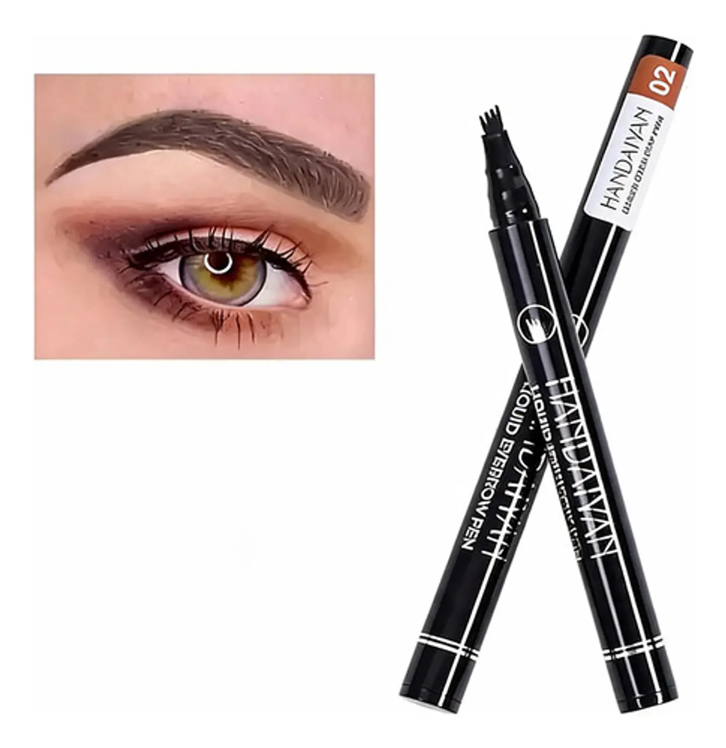 Lápiz Cejas Impermeable Efecto Microblading X2   16