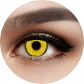 Lentes Contacto Amarillo Cosplay Halloween +liquido +estuche - Miniatura 1