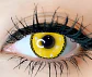 Lentes Contacto Amarillo Cosplay Halloween +liquido +estuche - Miniatura 4