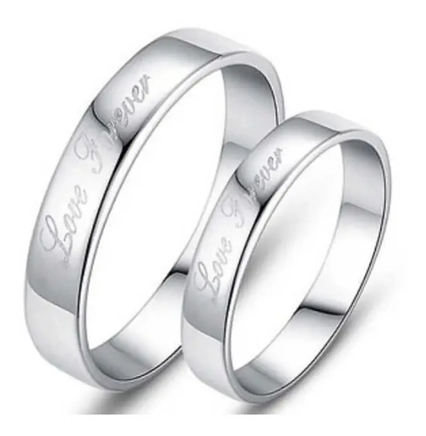 Anillos Ajustables Compromiso Ilusión Novios Amor Pareja 14