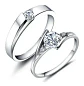 Anillos Ajustables Compromiso Ilusión Novios Amor Pareja - Miniatura 26