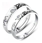 Anillos Ajustables Compromiso Ilusión Novios Amor Pareja - Miniatura 35