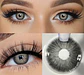 Lentes De Contacto Natural Pattaya Gray Líquido Y Estuche - Miniatura 2