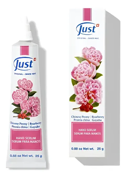 Serum Hidratante Manos Just - Peonia Y Gayuba 25g