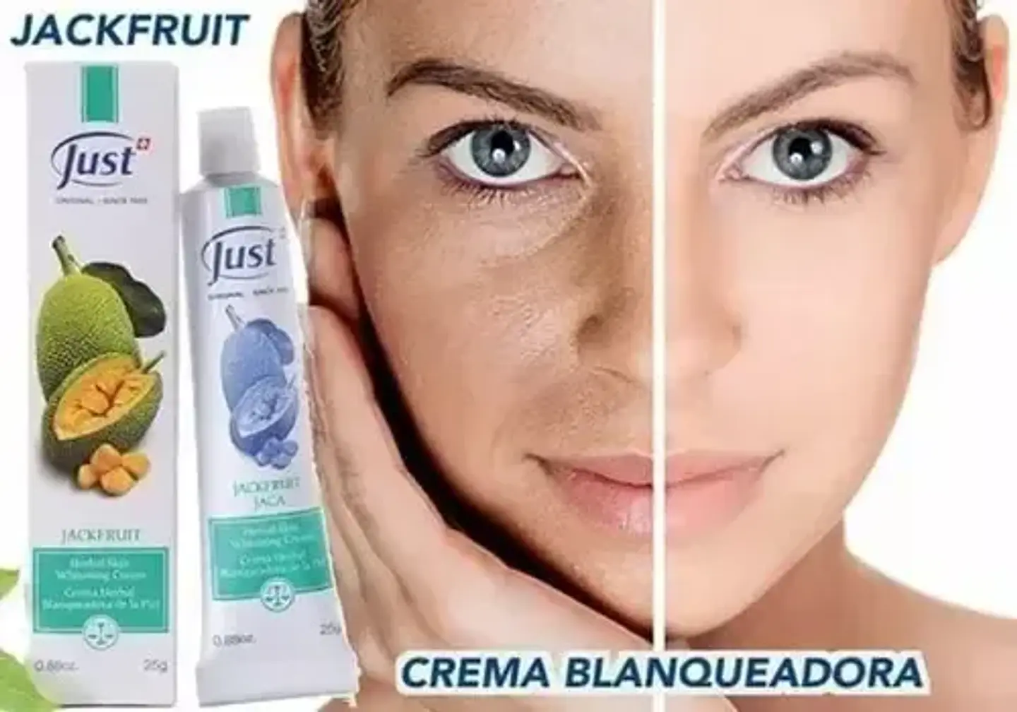 Crema Blanqueadora Herbal Just 25g Todo Tipo Piel 3