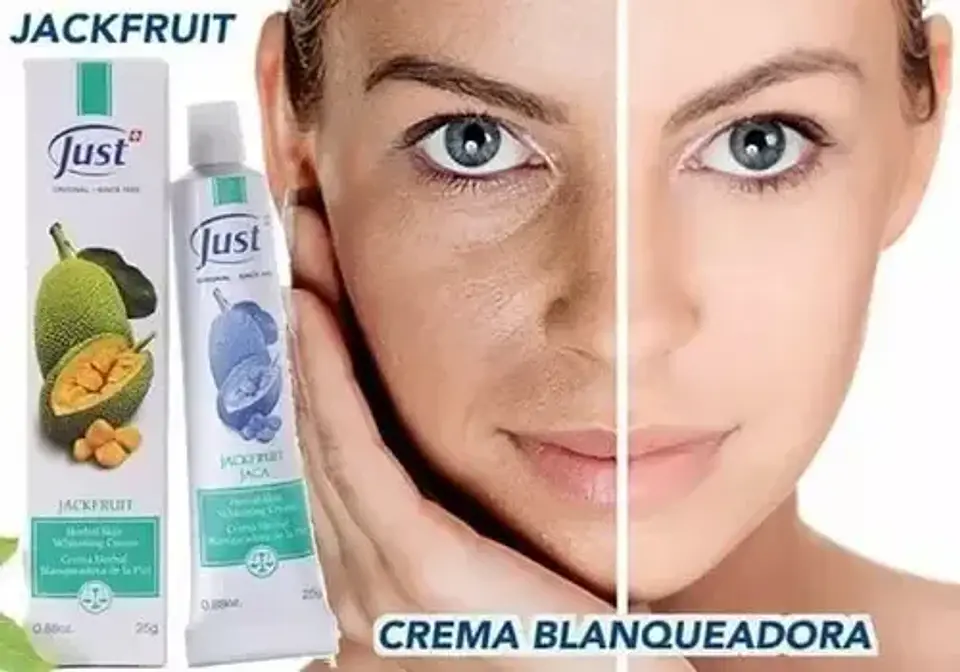 Crema Blanqueadora Herbal Just 25g Todo Tipo Piel 3