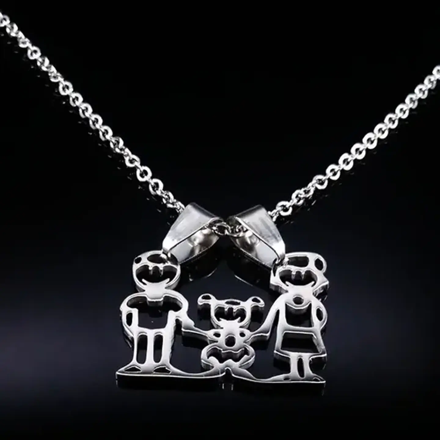 Collar Regalo Dia Madre Mamá Familia Hijos Joyas Mujer  10
