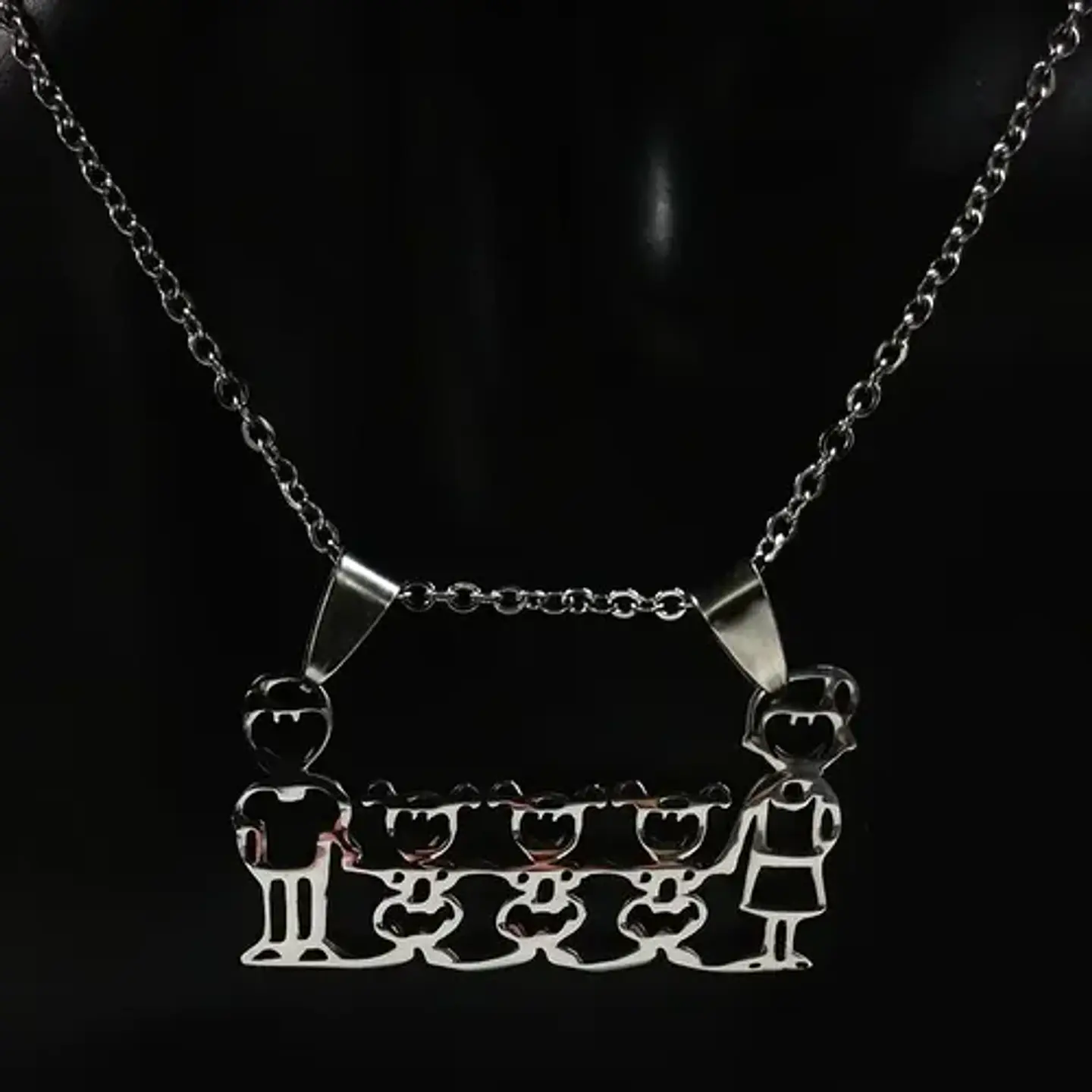 Collar Regalo Dia Madre Mamá Familia Hijos Joyas Mujer  25
