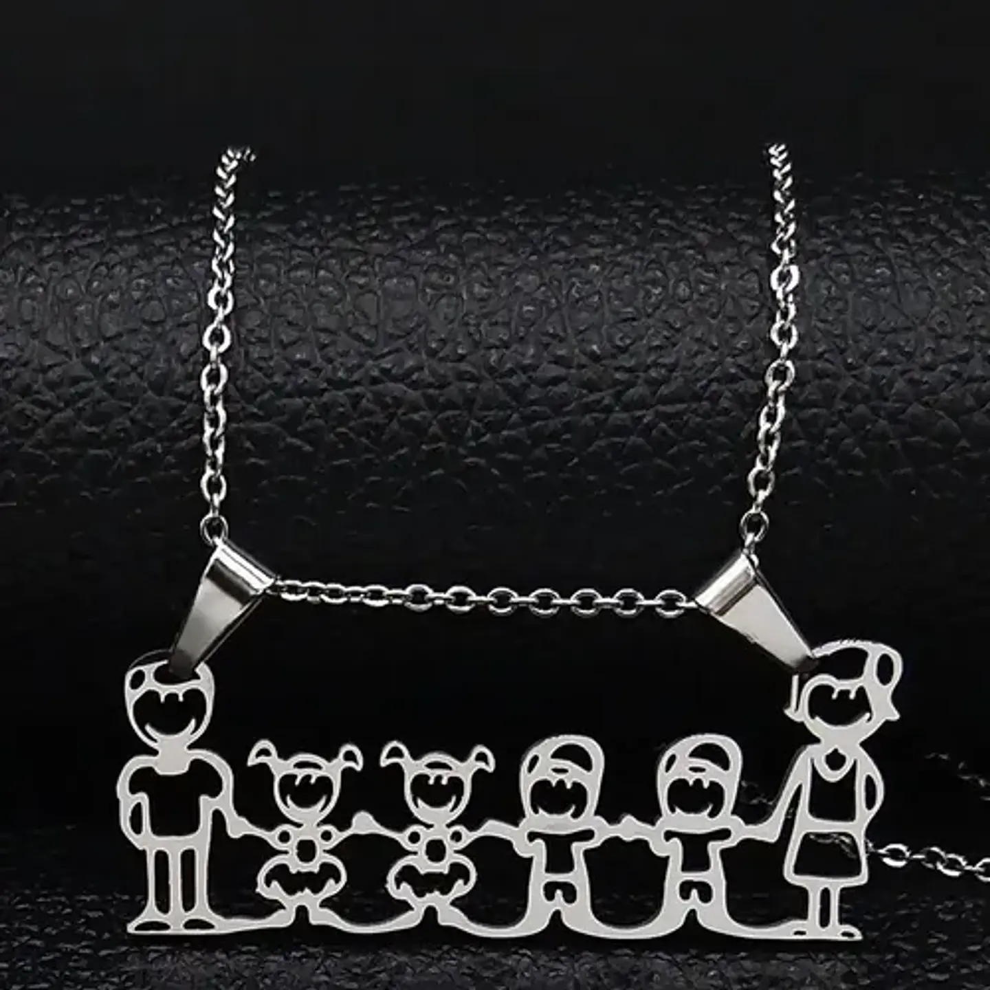 Collar Regalo Dia Madre Mamá Familia Hijos Joyas Mujer  28