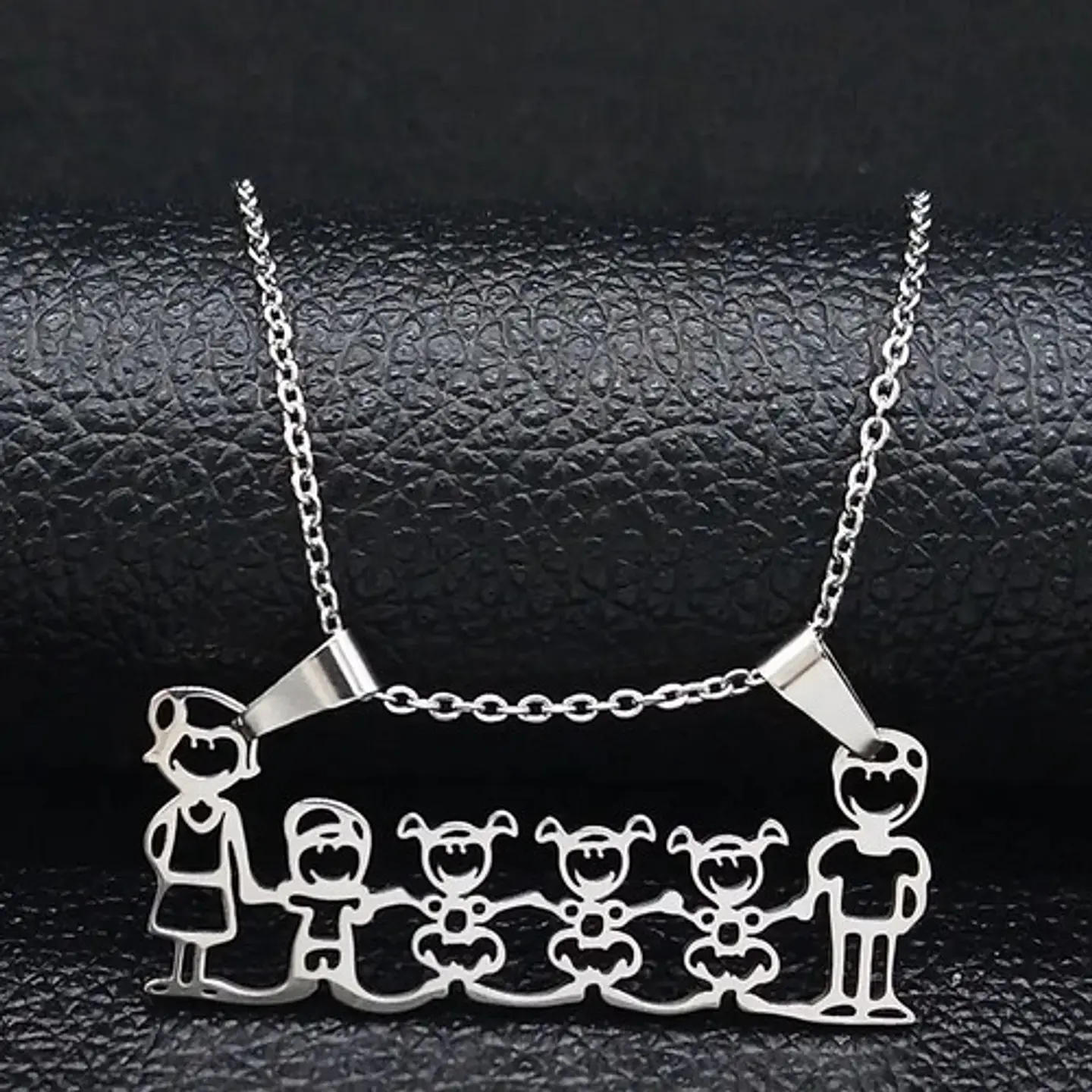 Collar Regalo Dia Madre Mamá Familia Hijos Joyas Mujer  31