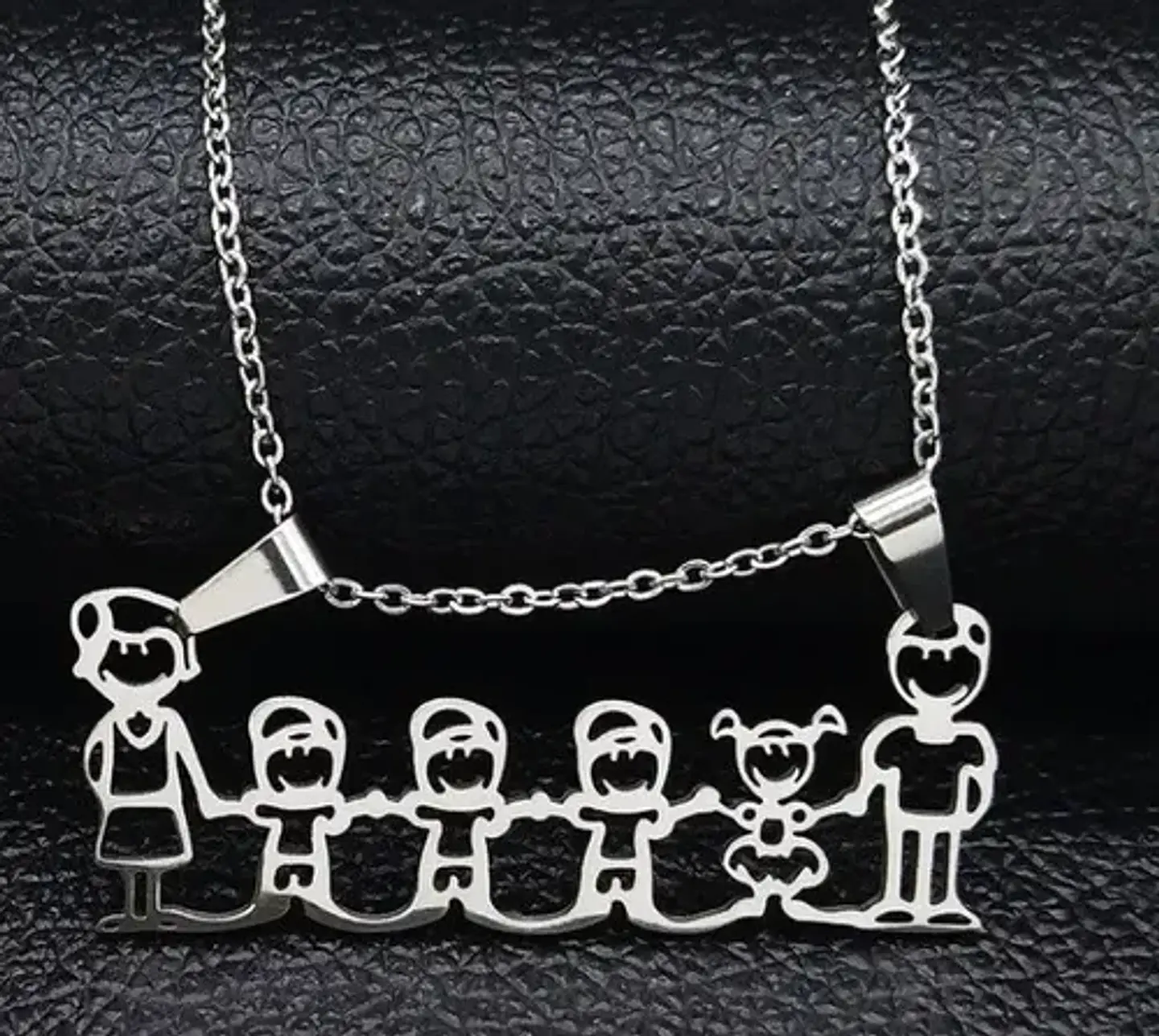 Collar Regalo Dia Madre Mamá Familia Hijos Joyas Mujer  34