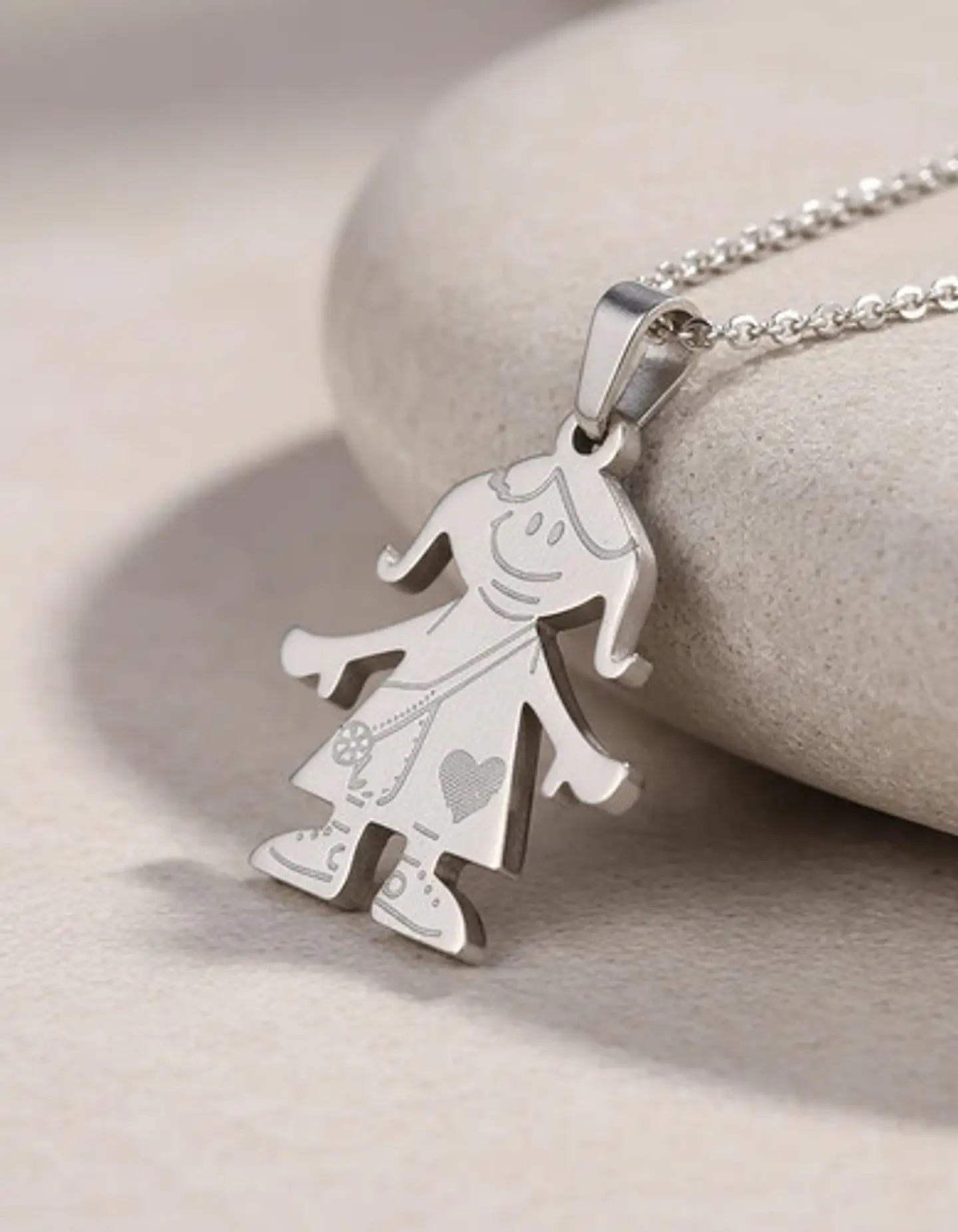 Collar Regalo Dia Madre Mamá Familia Hijos Joyas Mujer  64