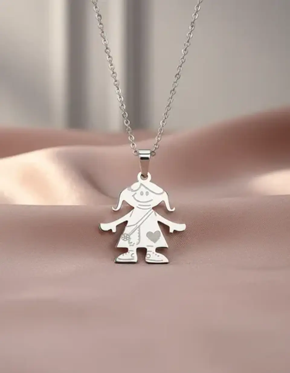 Collar Regalo Dia Madre Mamá Familia Hijos Joyas Mujer  66